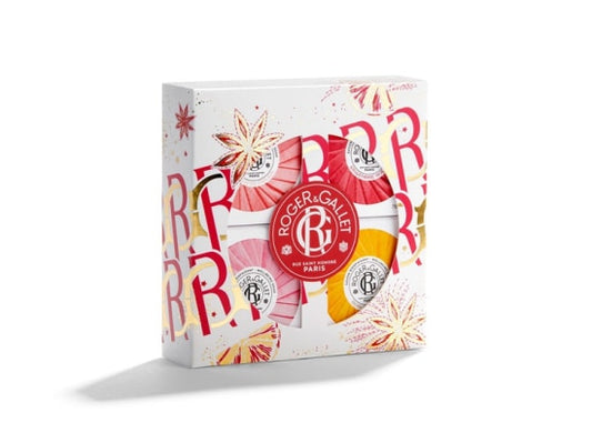【ROGER & GALLET】COFFRET 4 SAVONS BESTSELLERS 50gx４