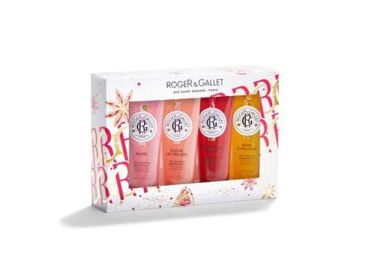 【ROGER & GALLET】COFFRET 4 GEL DOUCHE BIENFAISANTS COLLECTION 50mlx4
