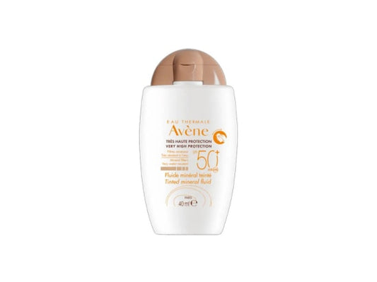 AVENE FLUIDE MINERAL TEINTE SPF50+ 40ml