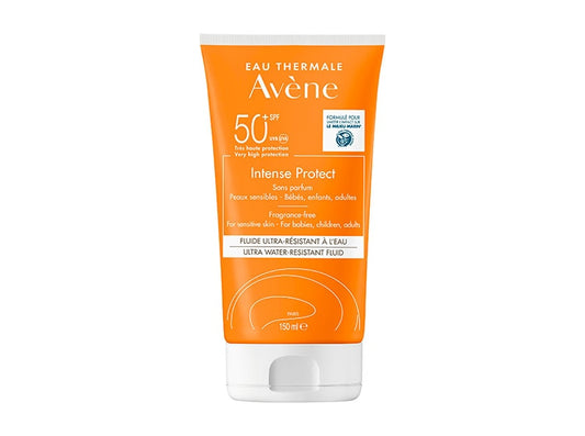 AVENE  SPF50+ 150ml [AVENE] INTENSE PROTECT SPF50+ FLUIDE ULTRA RESISTANCE A L4'EAU 150ml