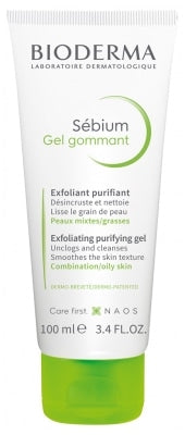 BIODERMA SEBIUM GEL GOMMANT EXFOLIATING GEL