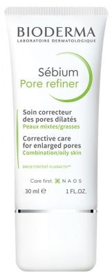 BIODERMA SEBIUM　PORE REFINER CONCENTRE CORRECTEUR PORES DILATES